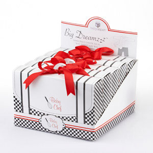 "Big Dreamzzz" Baby Chef Three Piece Layette in Culinary Themed Gift Box wedding favors